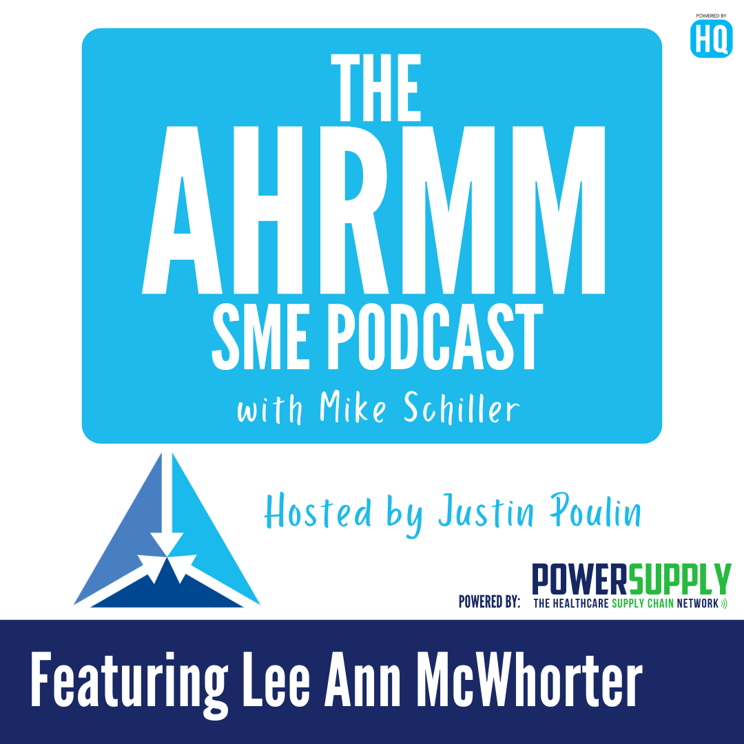 AHRMM SME podcast featuring Lee Ann McWhorter